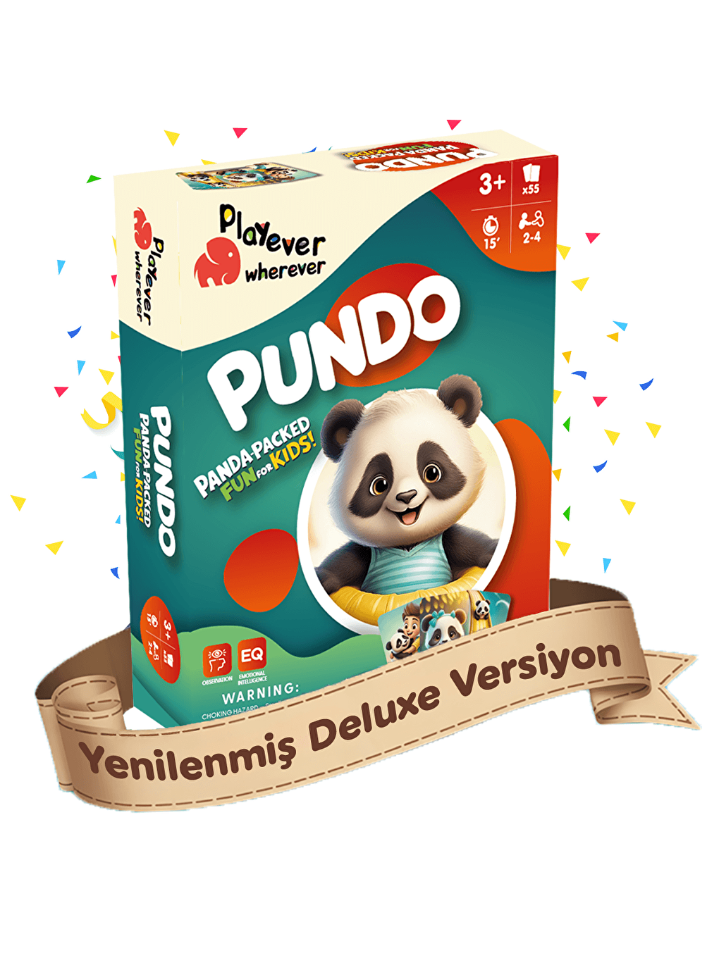 Pundo Deluxe, Duygusal Zekayı Geliştiren Kart Oyunu (3-5 Yaş)