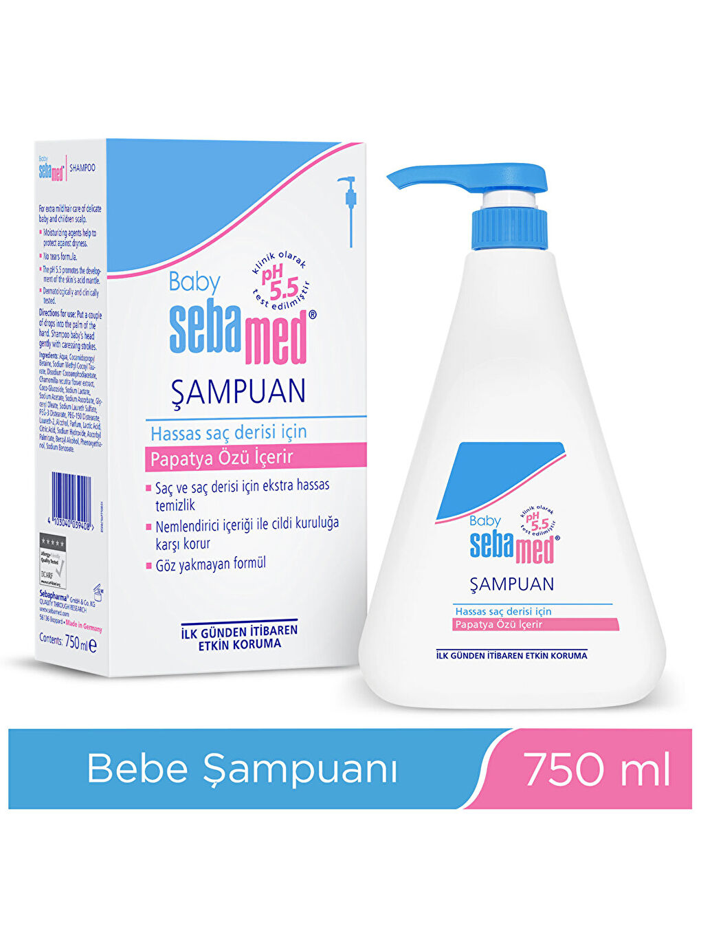 Baby  Bebek Şampuanı 750 ml-1