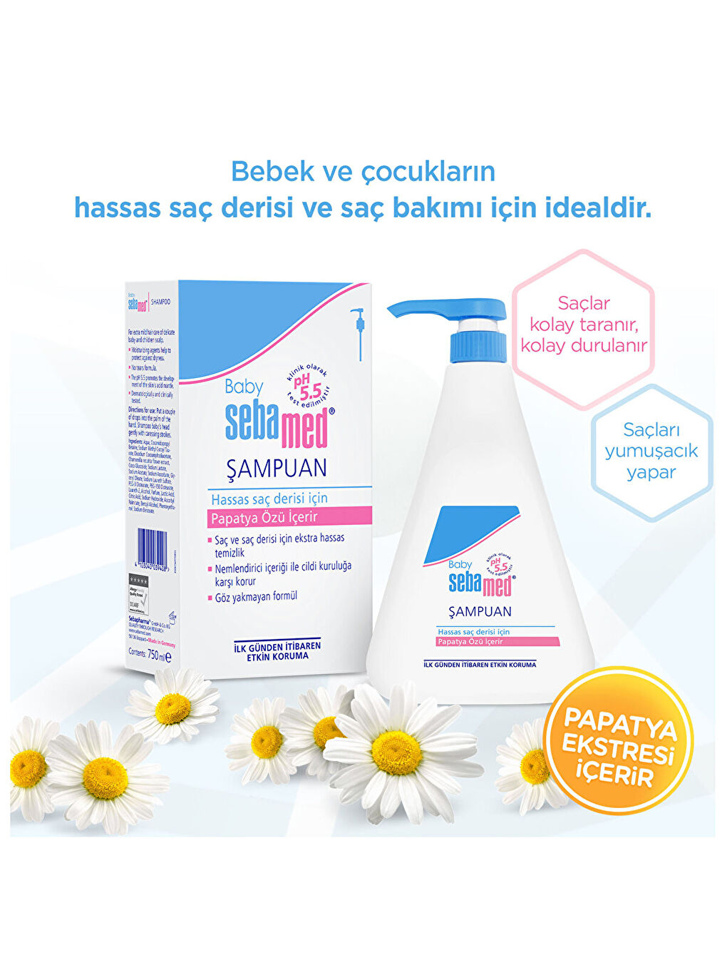 Baby  Bebek Şampuanı 750 ml-2