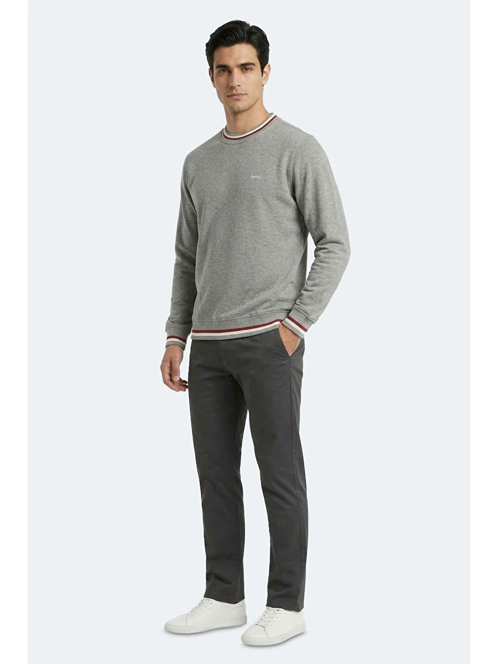 KEYSTONE I Erkek Gri Sweatshırt-4
