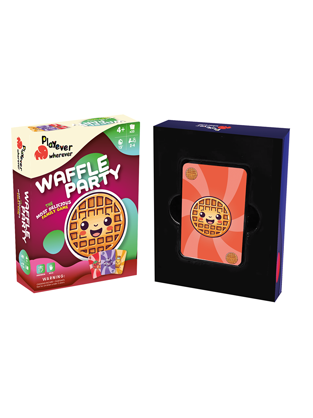 Waffle Party Deluxe, Dikkat, Görsel Algı ve Refleks Geliştiren Kart Oyunu (4-7 Yaş)-3