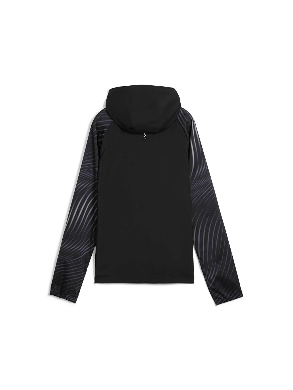 Siyah Favourite Velocity Printed Kadın Koşu Ceket-4