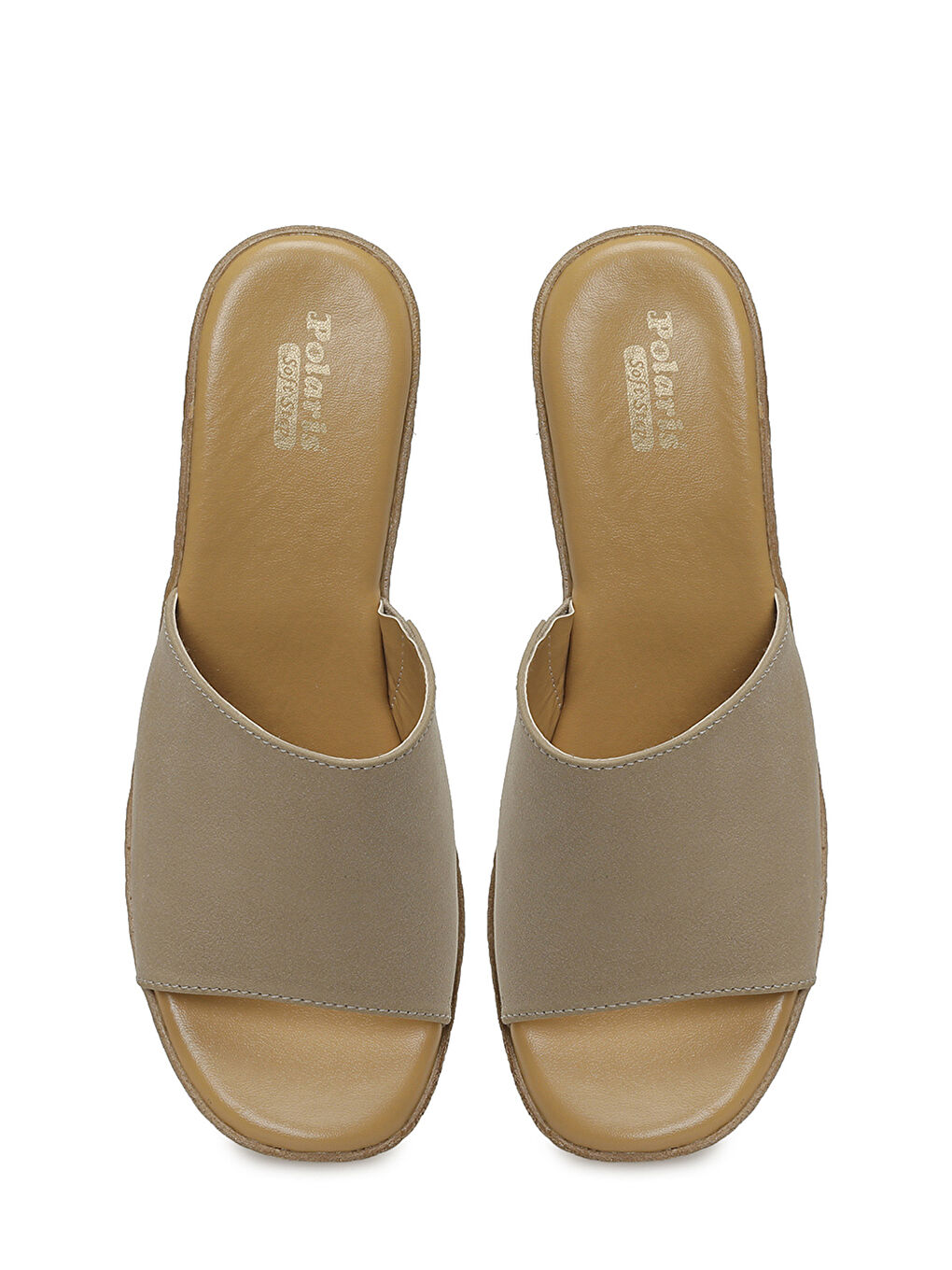 325100.Z 5FX Bej Kadın Terlik-3