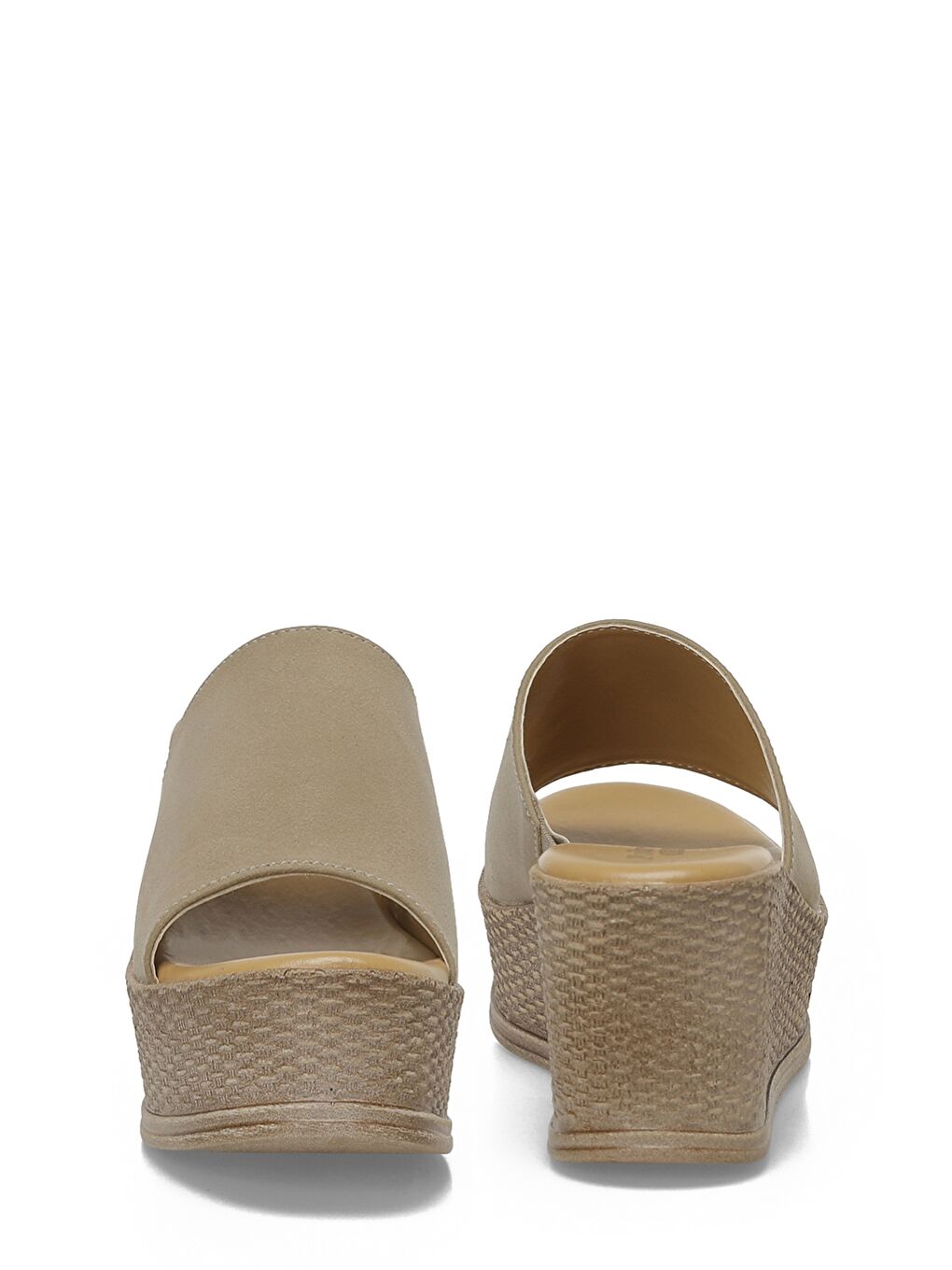 325100.Z 5FX Bej Kadın Terlik-4