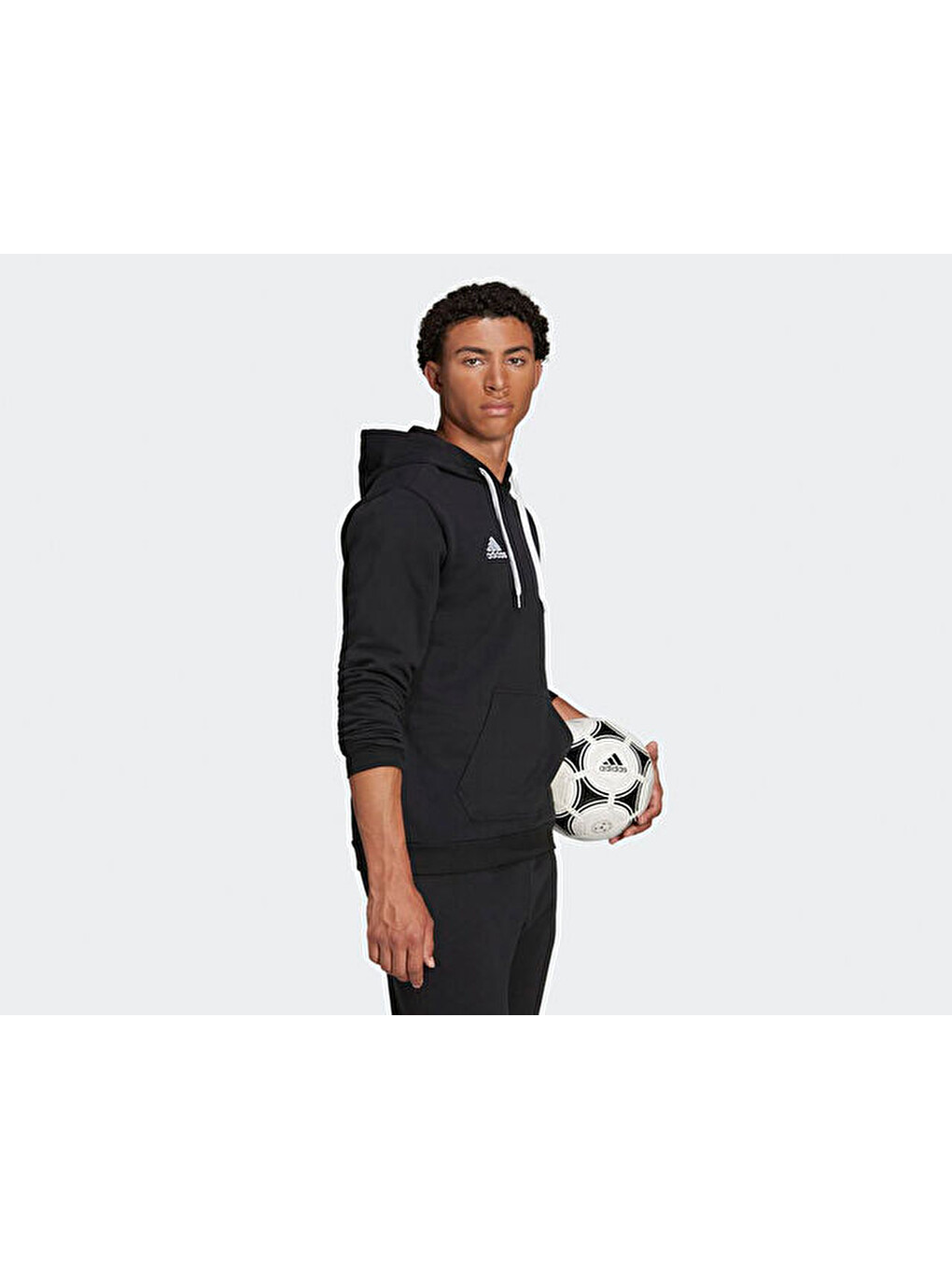 Entrada 22 Sweat Hoodie Erkek Futbol Sweatshirts H57512 Siyah-3