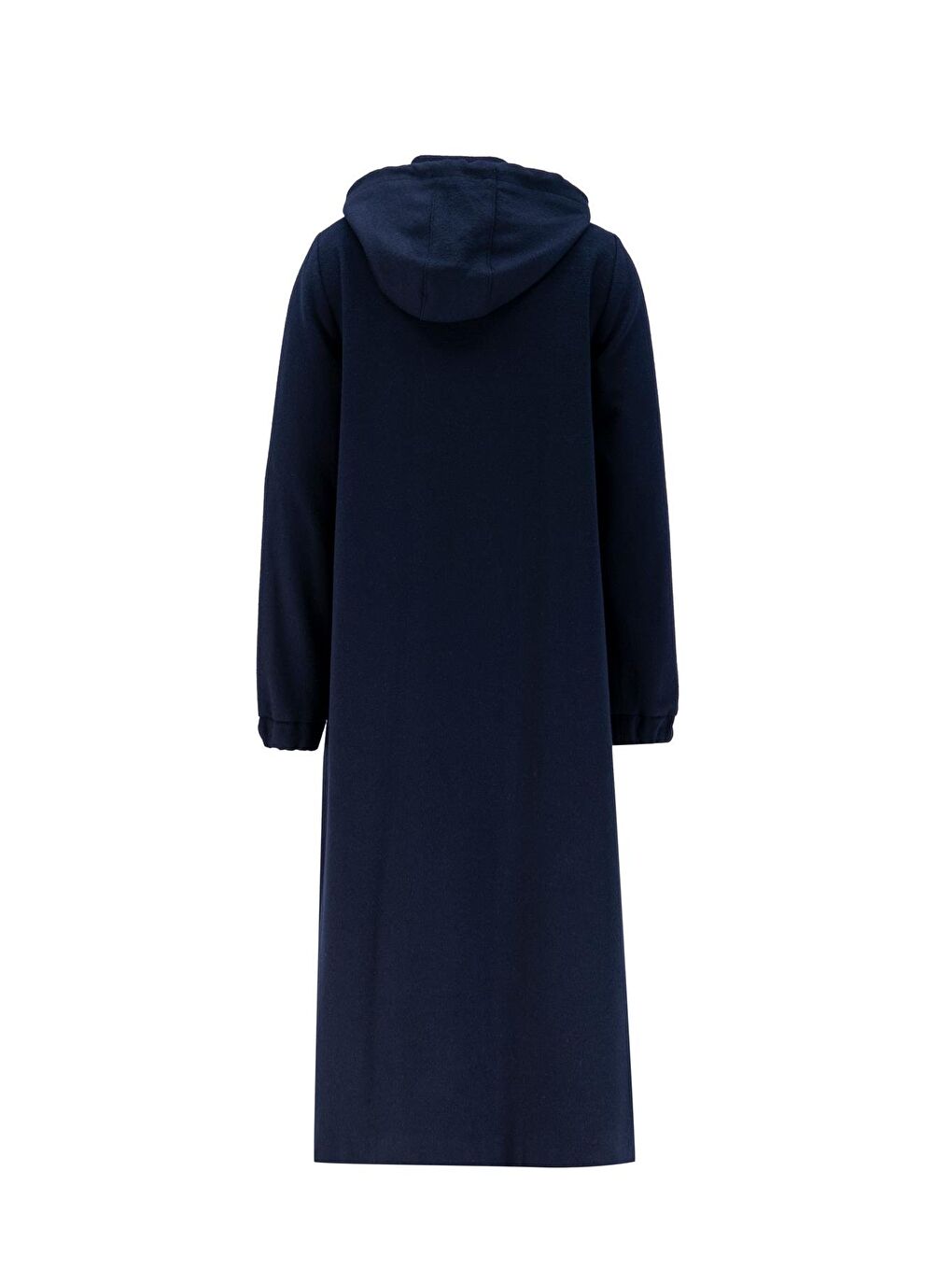 Kapüşonlu Manto 24Kh8111 Lacivert-5