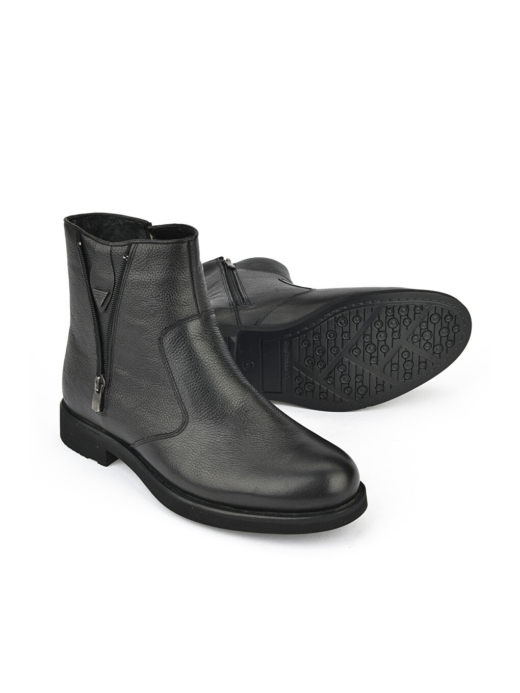 Erkek Hakiki Deri Bot 15319Z2160 Siyah-1