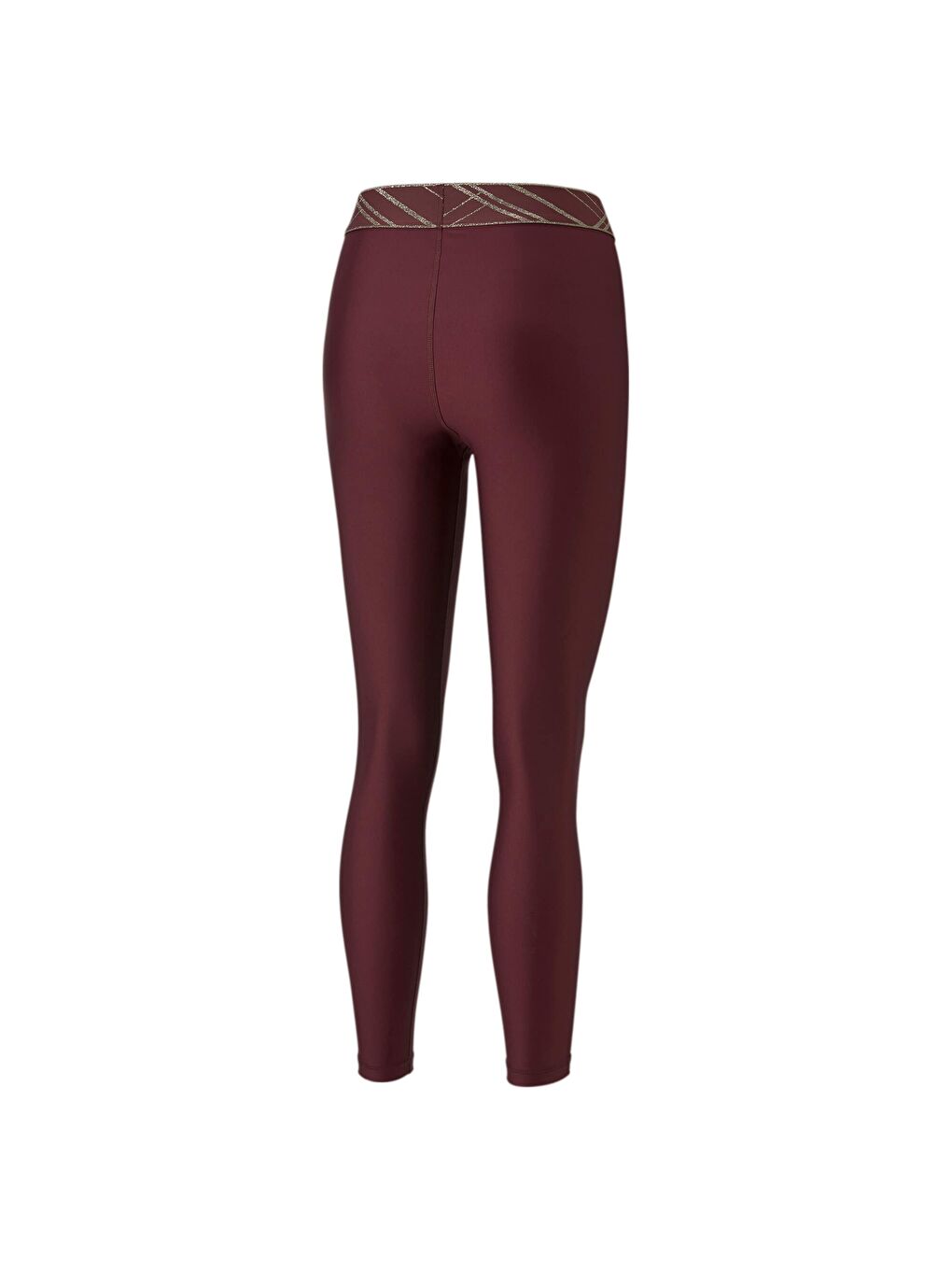 Karışık Deco Glam Yüksek Bel Tam Boy Kadın Antrenman Taytı-1