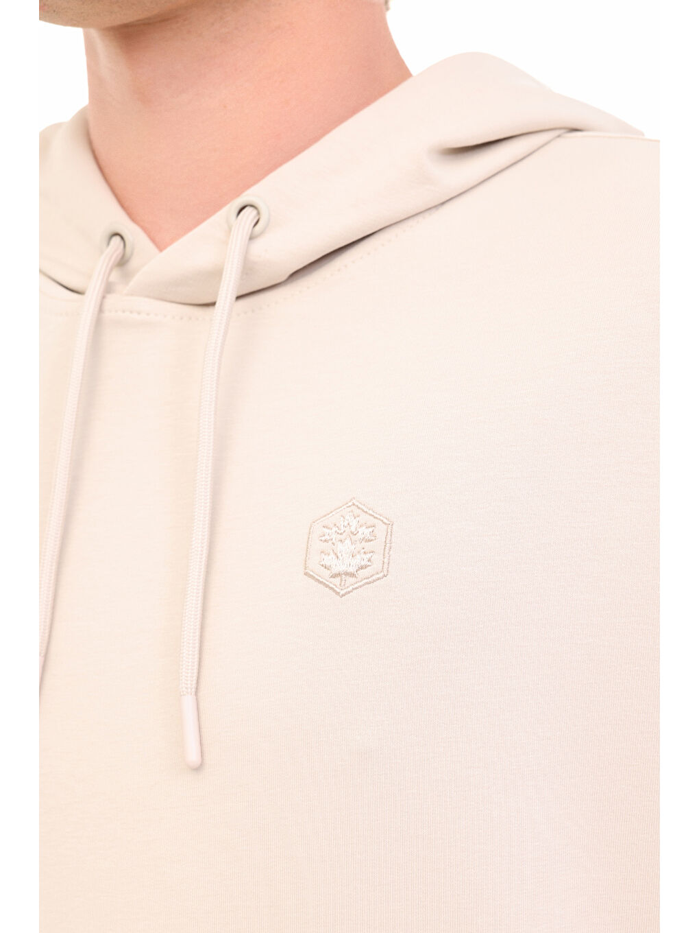 MB SN73 HOODIE 5PR Bej Erkek Sweatshirt-3