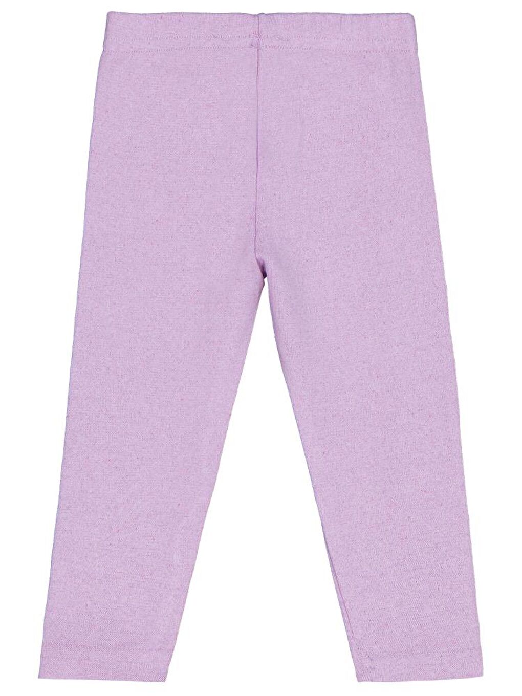 Girls Düz 2-5 Yaş Tayt - Lila 3-4 Yaş-1