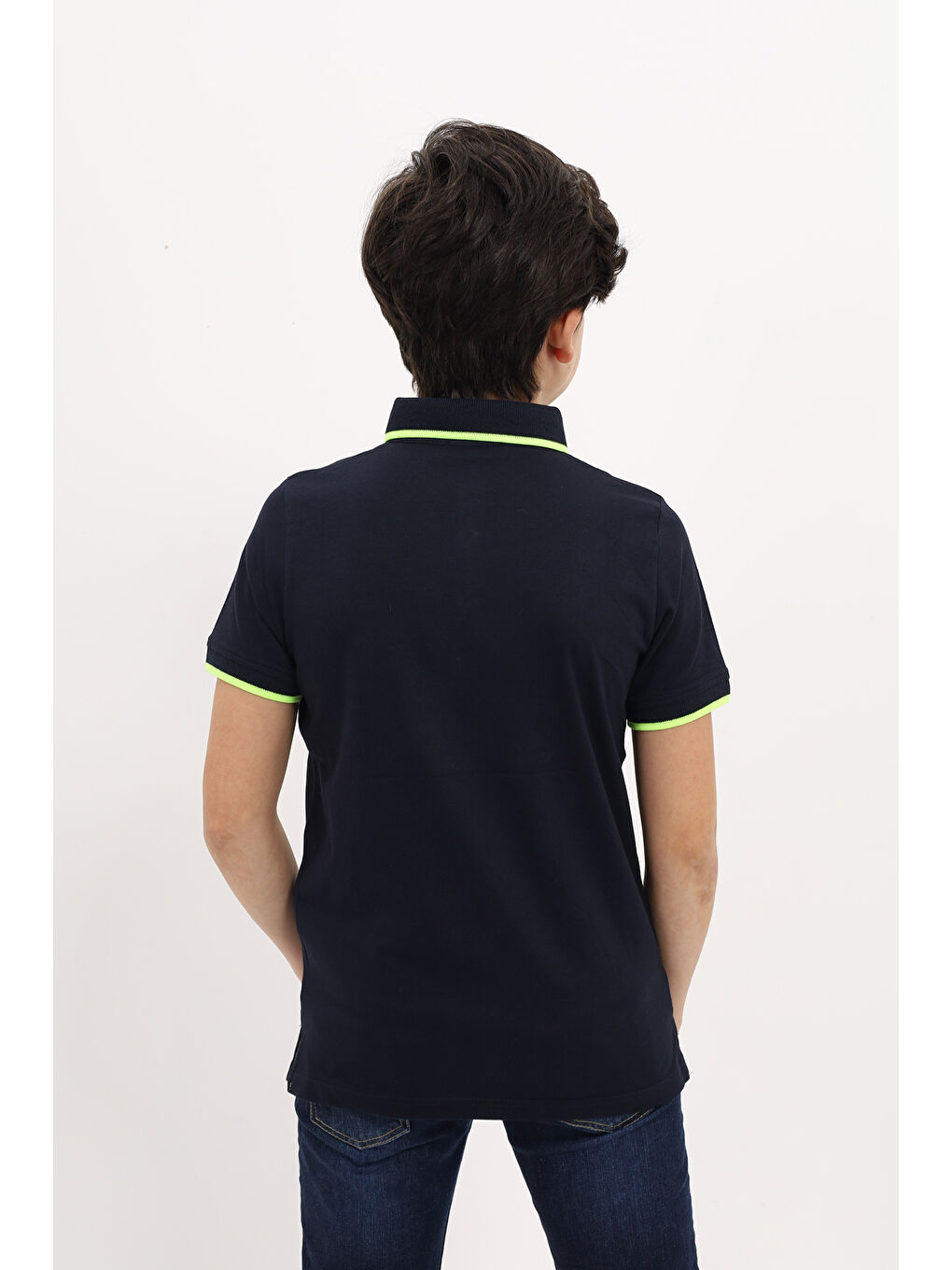 Lacivert Erkek Çocuk Tişört-4