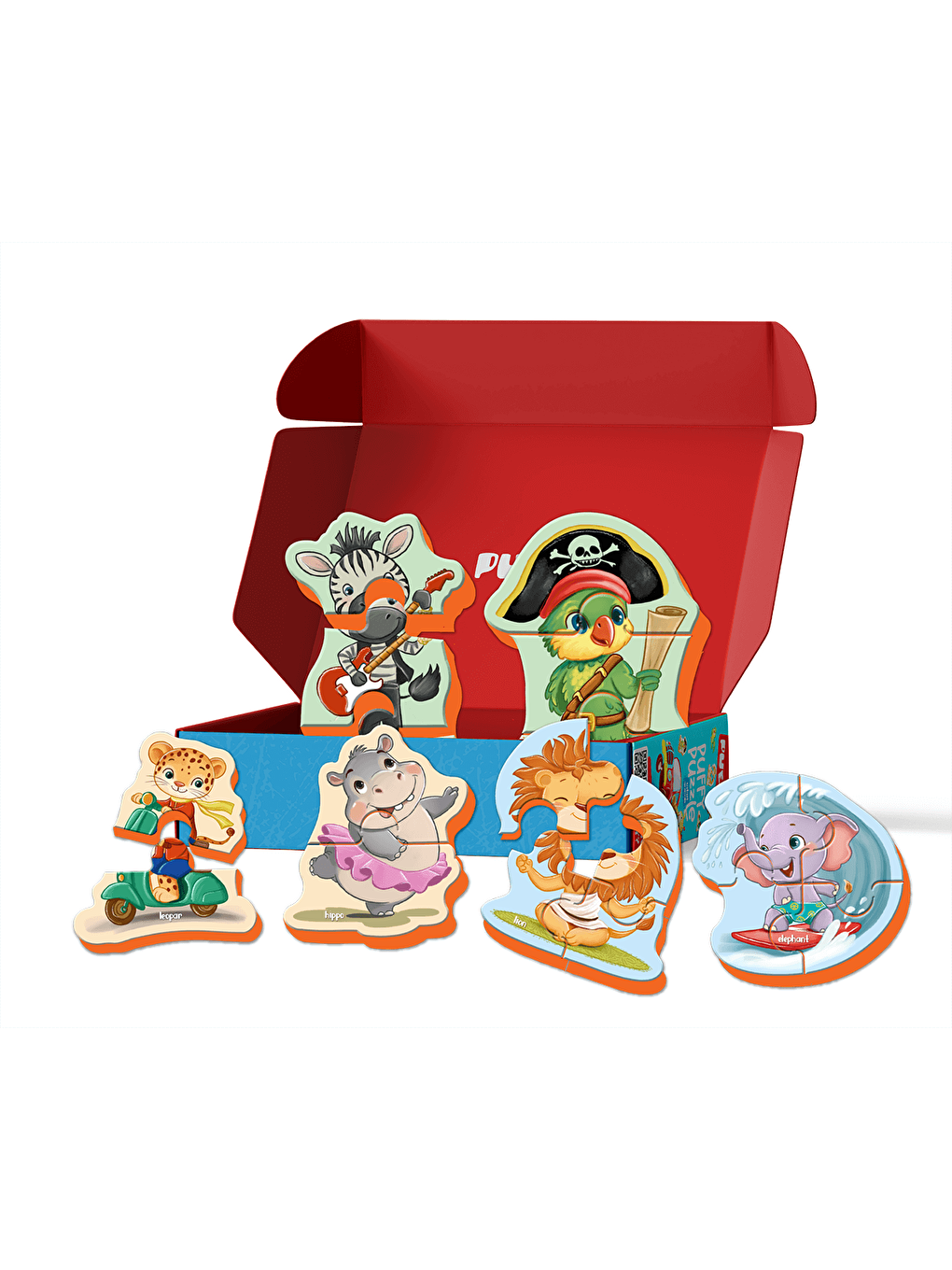 Puffy Puzzle Safari Animals-1