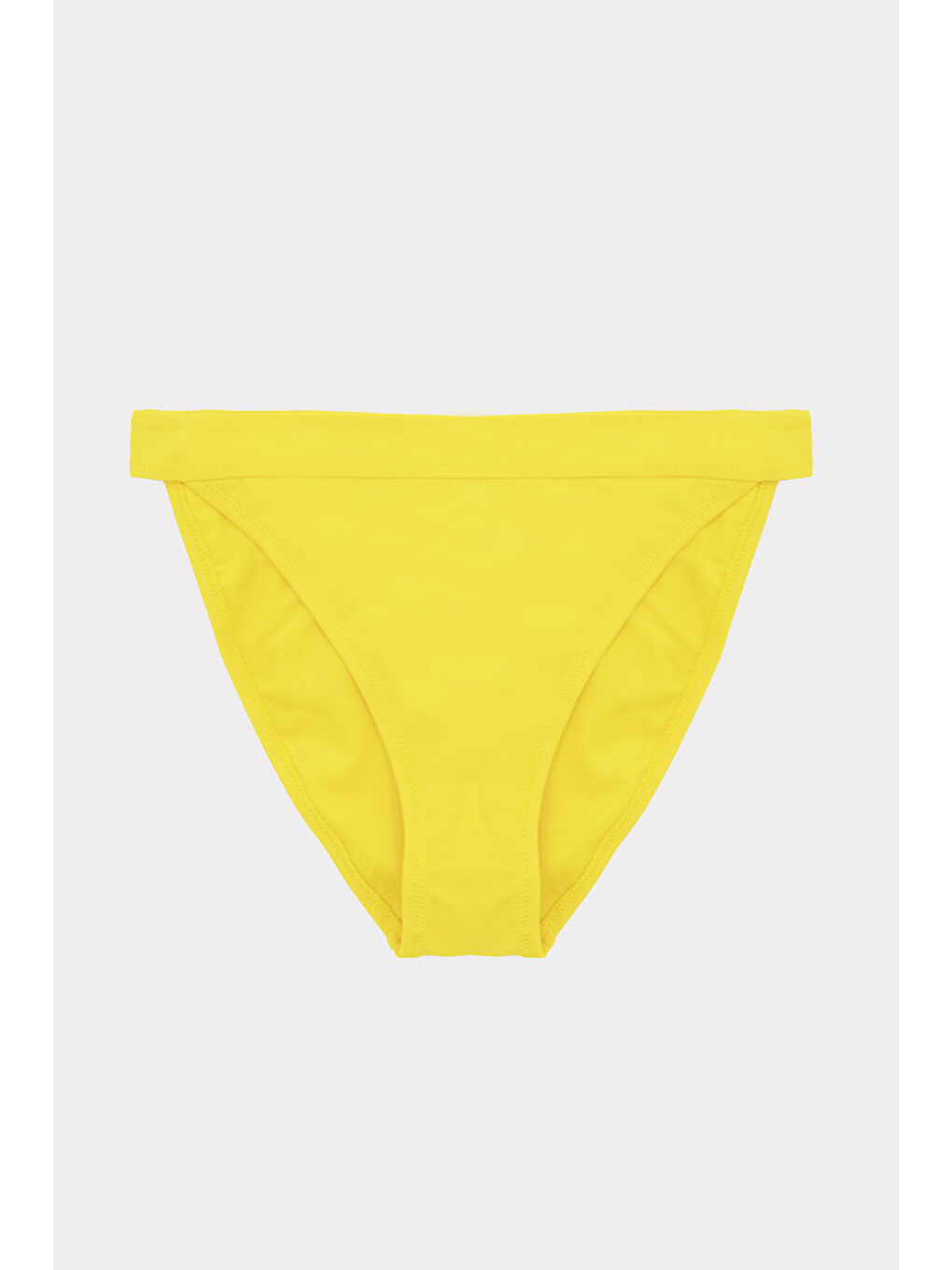 Sarı Slip Tek Alt Bikini
