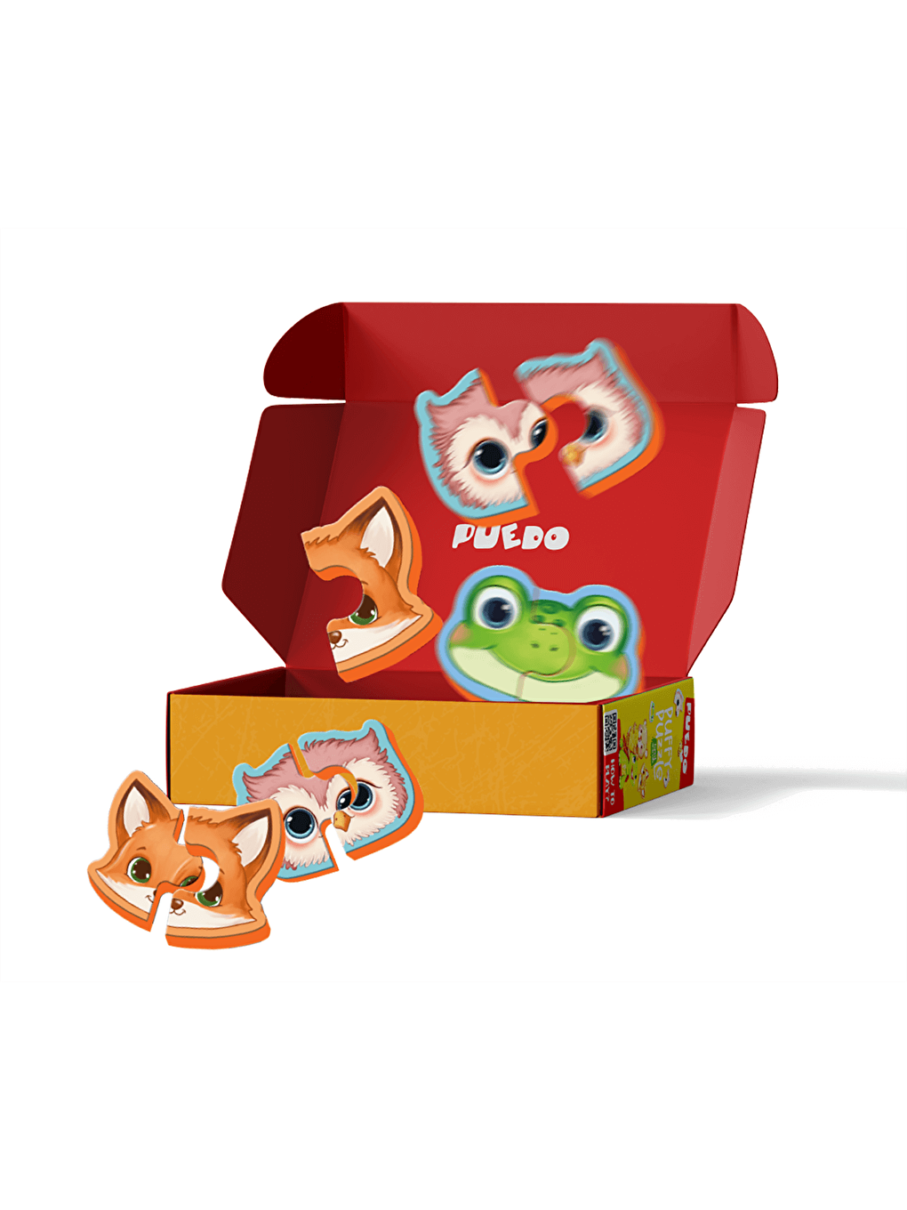 Puffy Puzzle Forest Animals-1