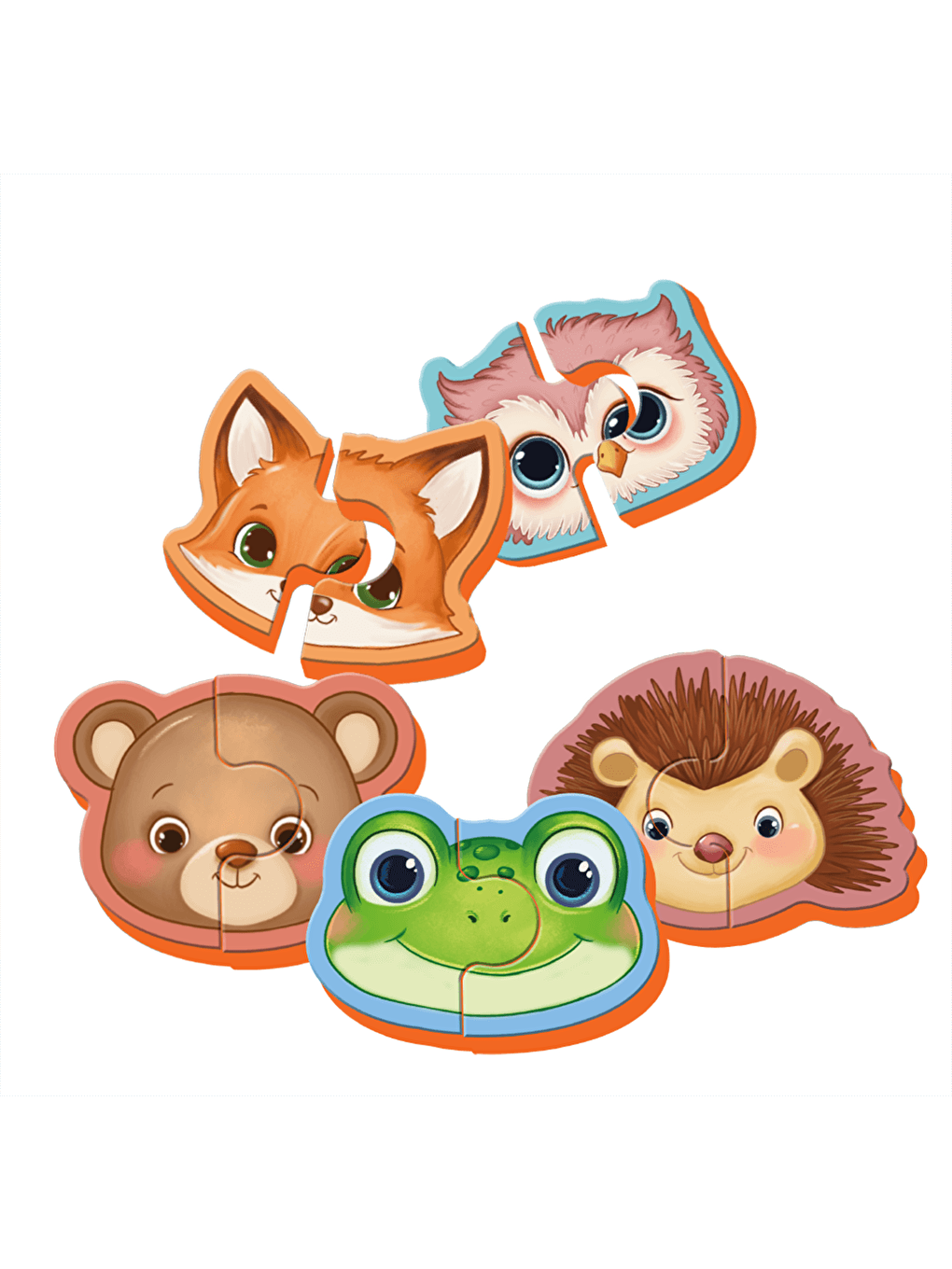 Puffy Puzzle Forest Animals-2