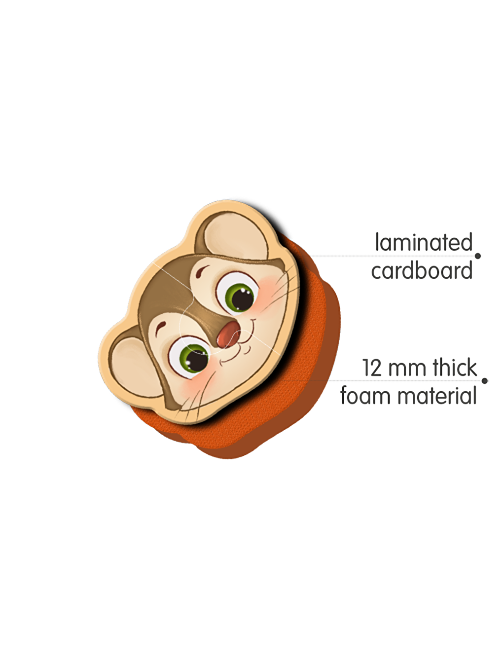 Puffy Puzzle Forest Animals-3