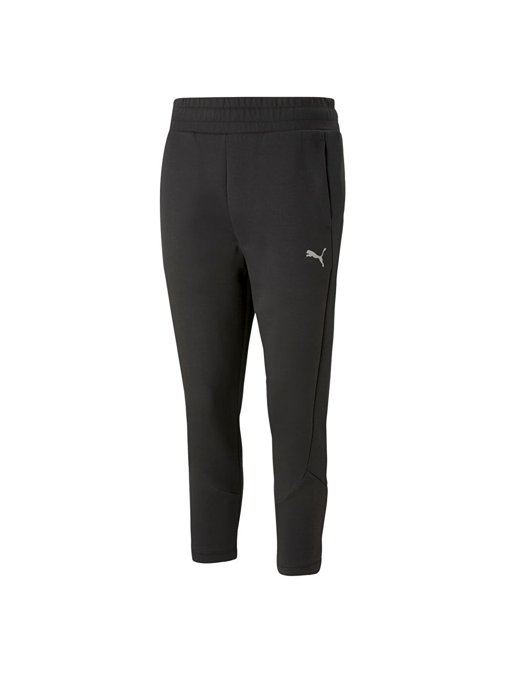 Siyah EVOSTRIPE Yüksek Bel Kadın Eşofman Altı-5