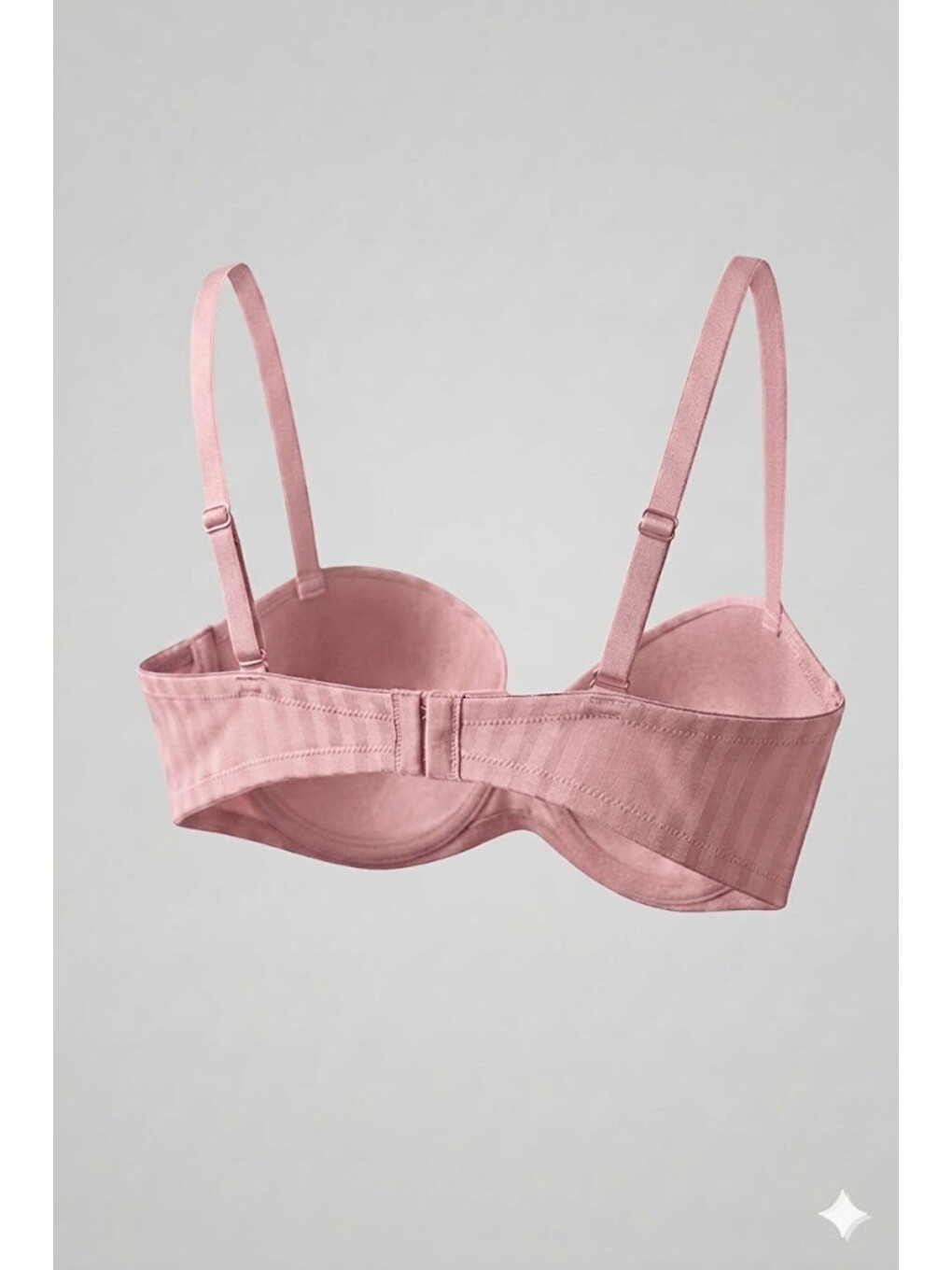 Dolgusuz Straplez Sütyen C17051 Pembe-1