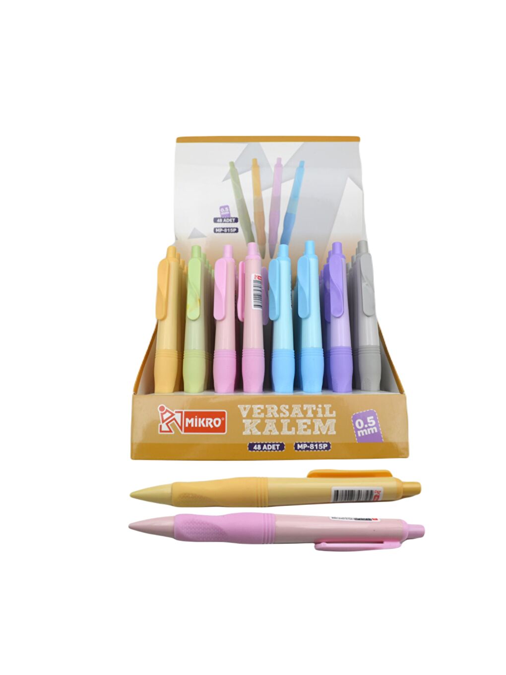 Versatil Basmalı Kalem 0,5 Pastel Renkler MP-815P 1 Adet