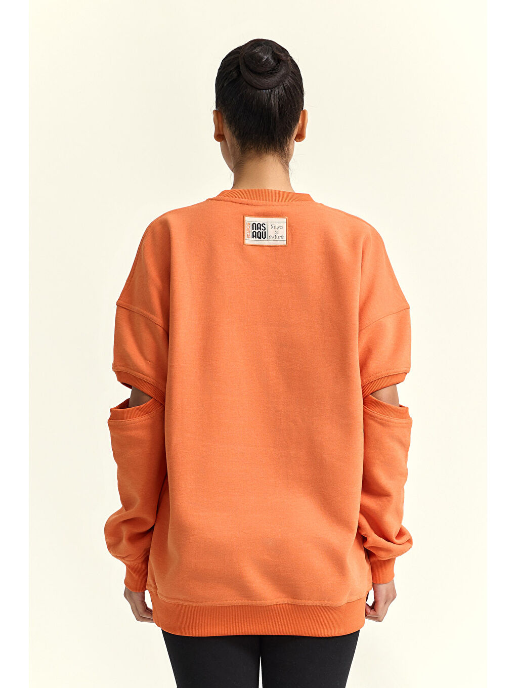 Turuncu Kyz Sweatshirt   Damask-3