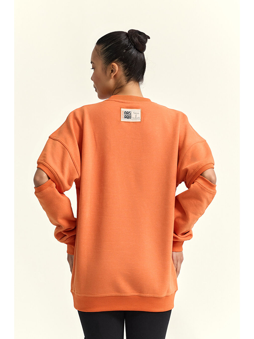 Turuncu Kyz Sweatshirt   Damask-4