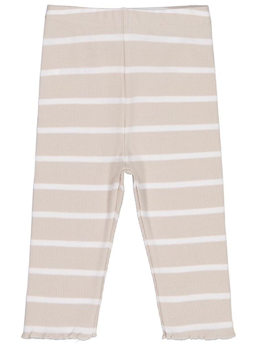 Baby Çizgili 6-18 Ay Tayt - Bej 12-18 Ay