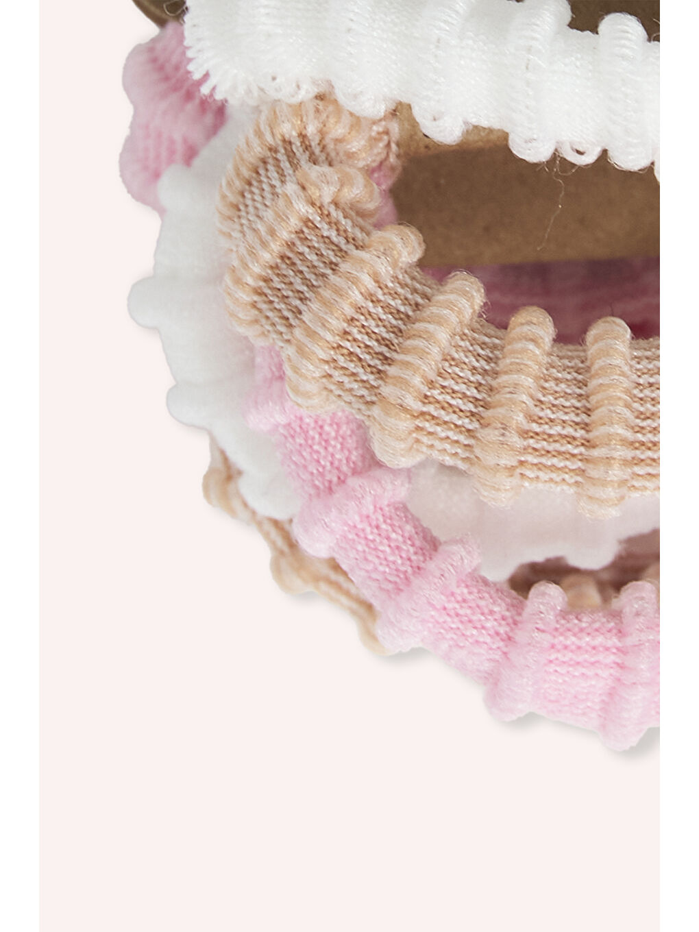 Karışık Kız Çocuk 6'Lı Lastik Toka Seti Multi-1