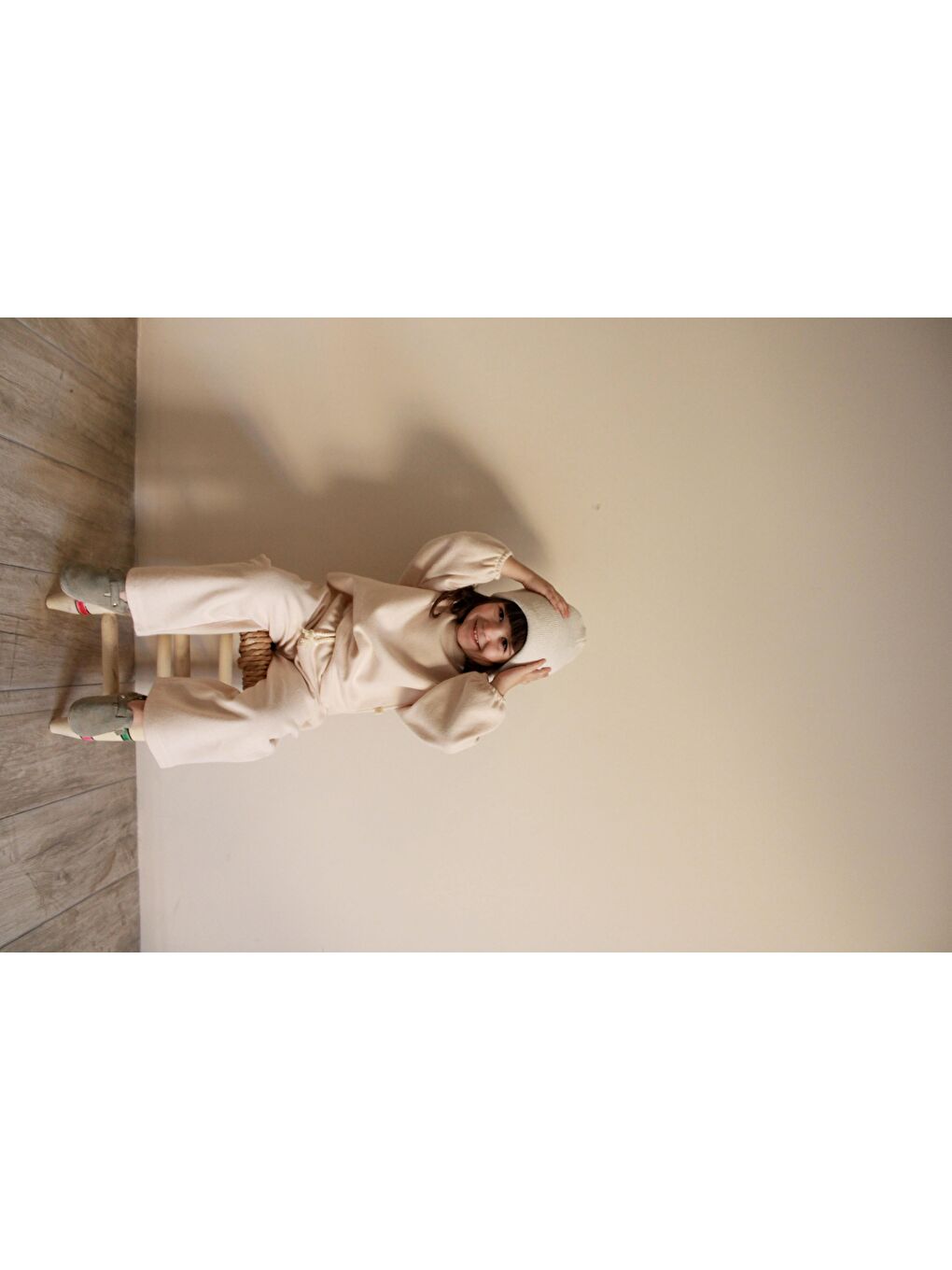 Bej Pastel Soft Touch Alt Üst Takım-2