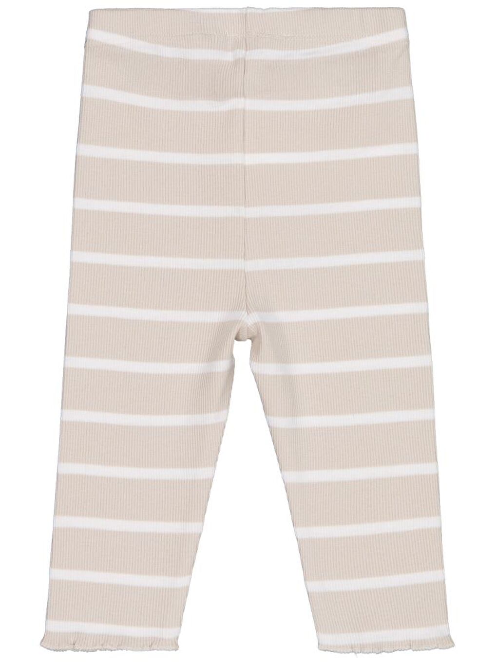 Baby Çizgili 6-18 Ay Tayt - Bej 12-18 Ay-1