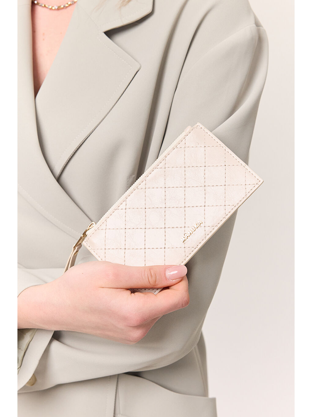 Bej FERMUAR KAPAMALI KARTLIK BEJ-1