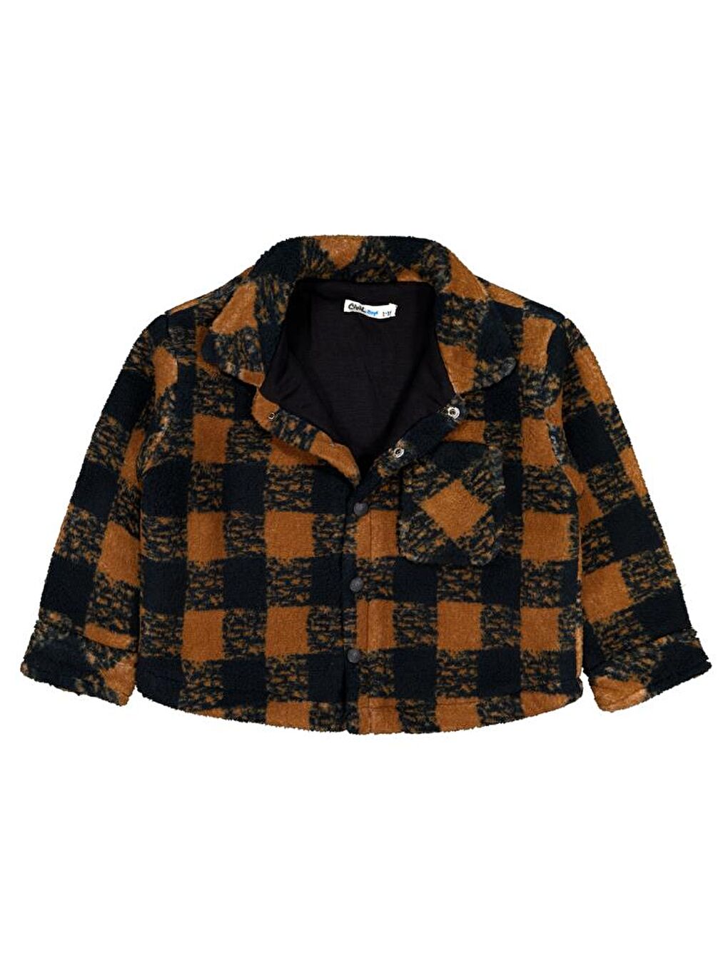 Boys Ekoseli Welsoft 2-5 Yaş Gömlek - Kahverengi 4-5 Yaş-2