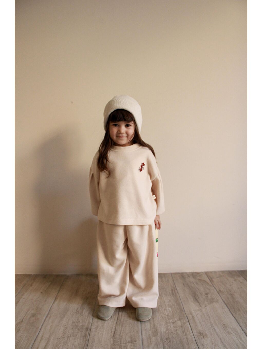 Bej Pastel Soft Touch Alt Üst Takım-5