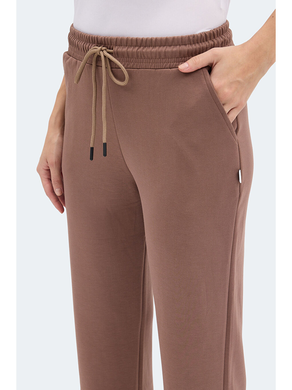 Kahverengi ILARA I Kadın Kahve Eşofman Altı-3