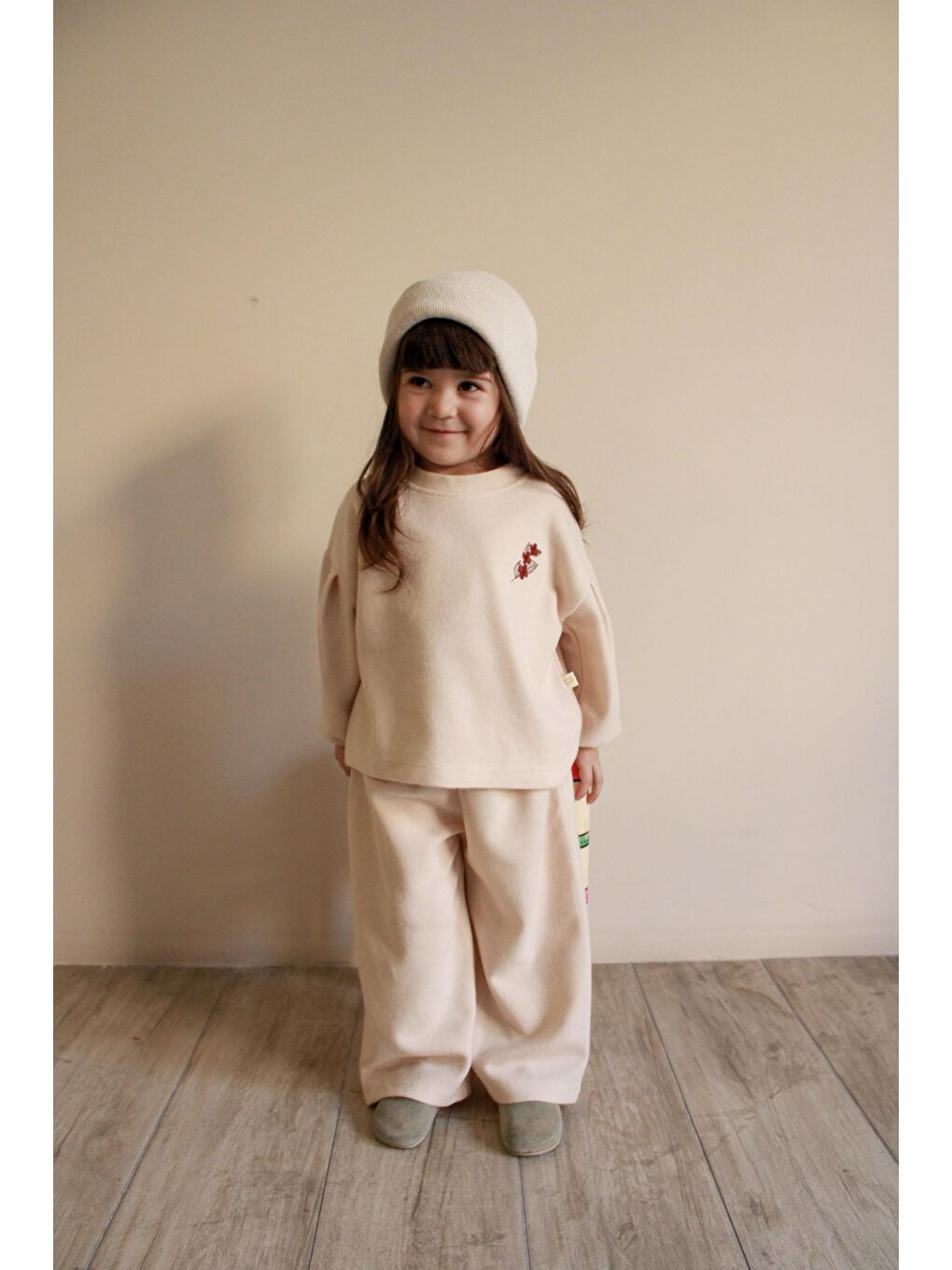 Bej Pastel Soft Touch Alt Üst Takım-6