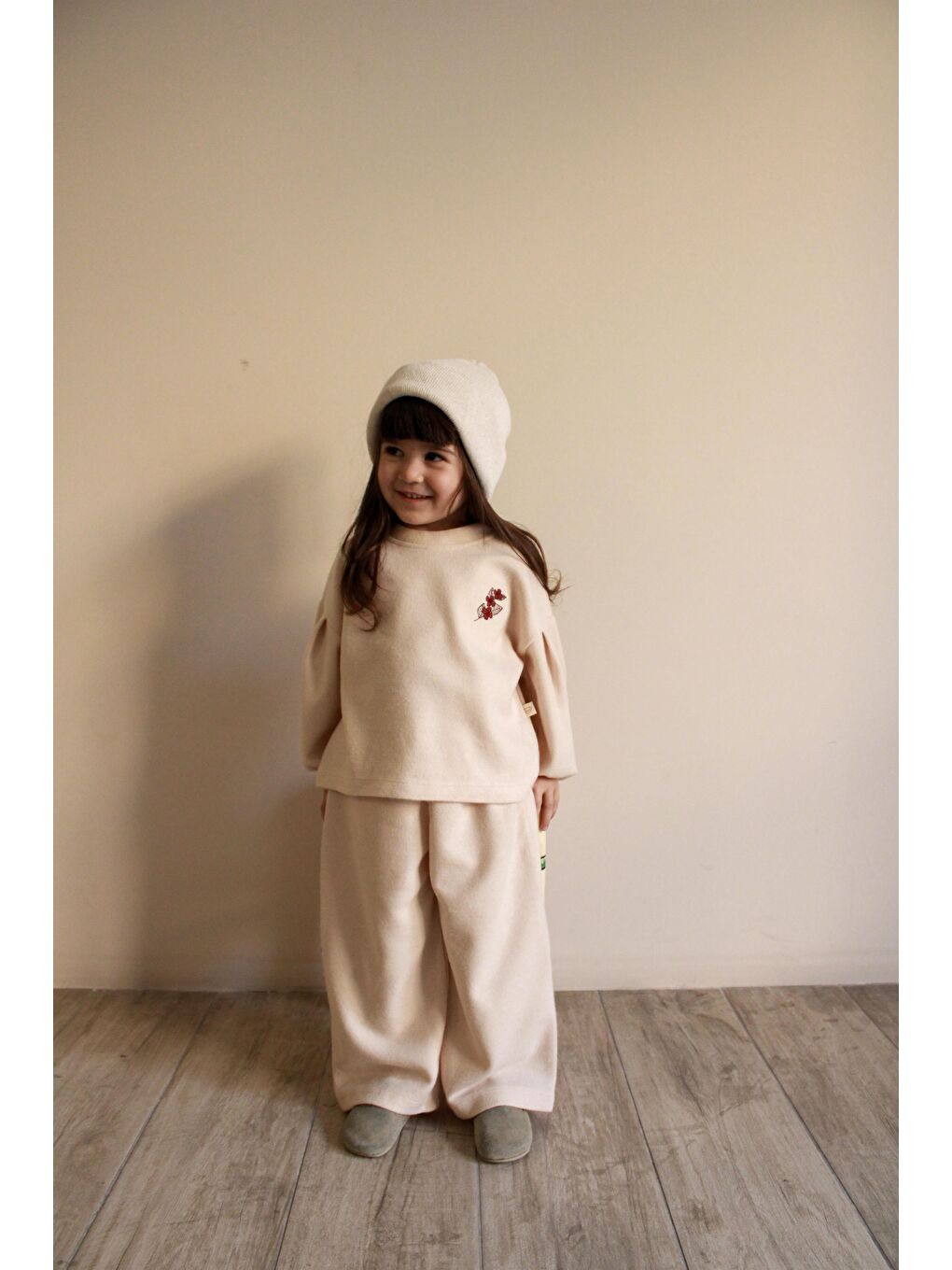 Bej Pastel Soft Touch Alt Üst Takım-7