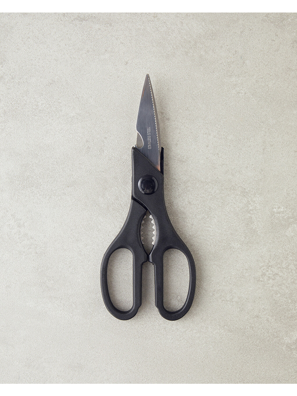 Rowena Metal Mutfak Makası 21 Cm Siyah
