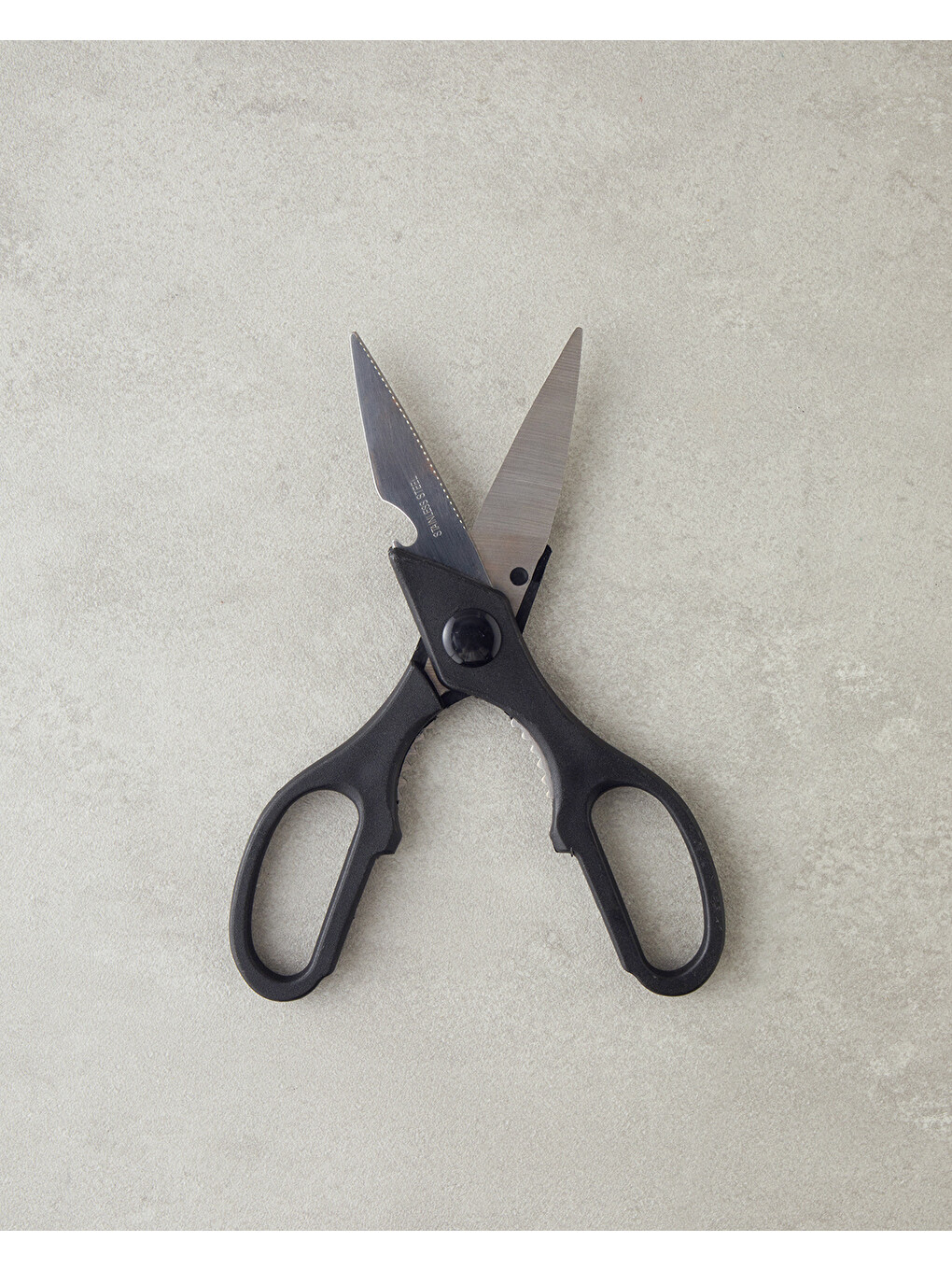 Rowena Metal Mutfak Makası 21 Cm Siyah-1