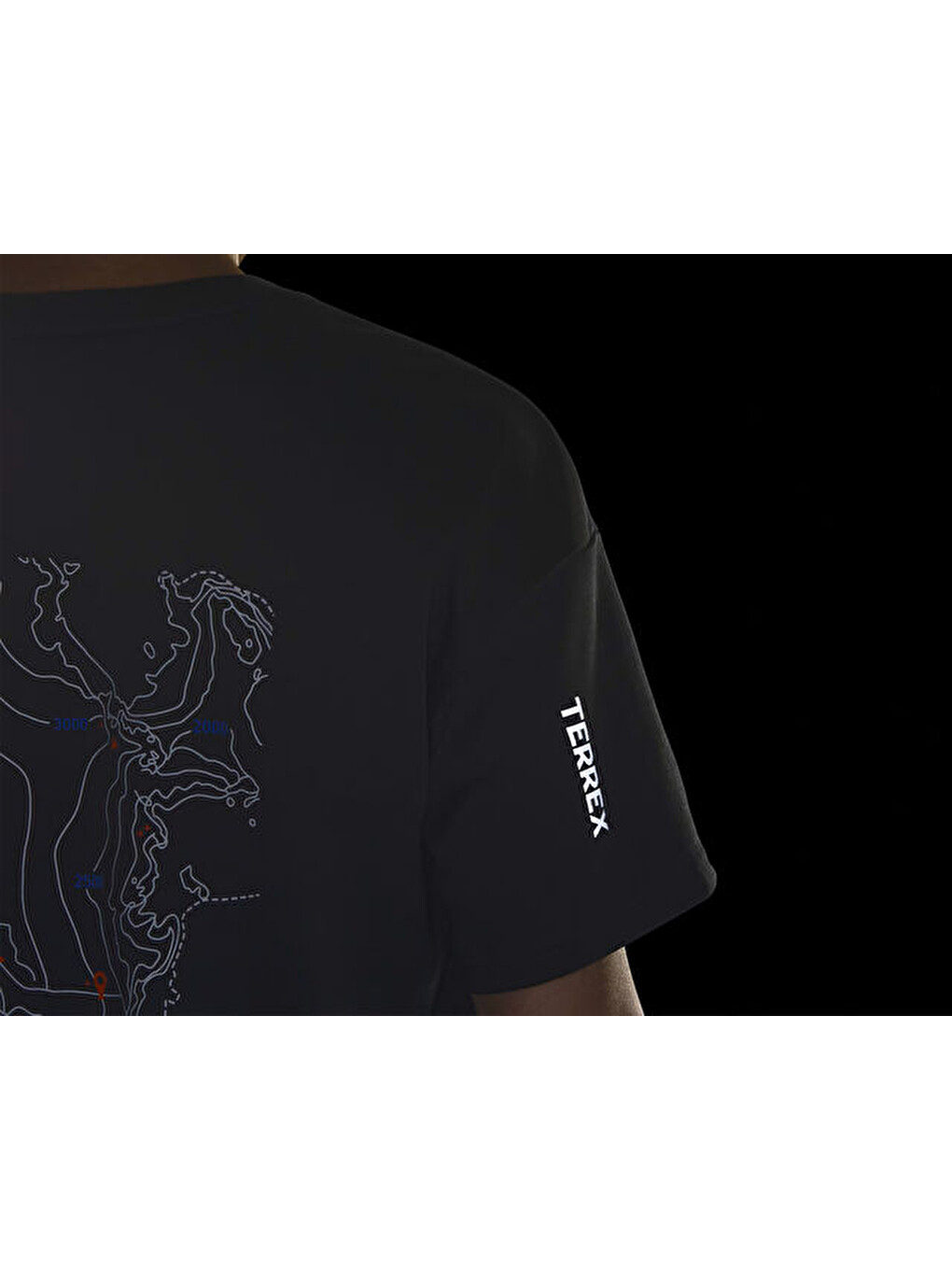 Terrex Xpl Gfx Tee Erkek Outdoor Tişörtü Ke3698 Siyah-5