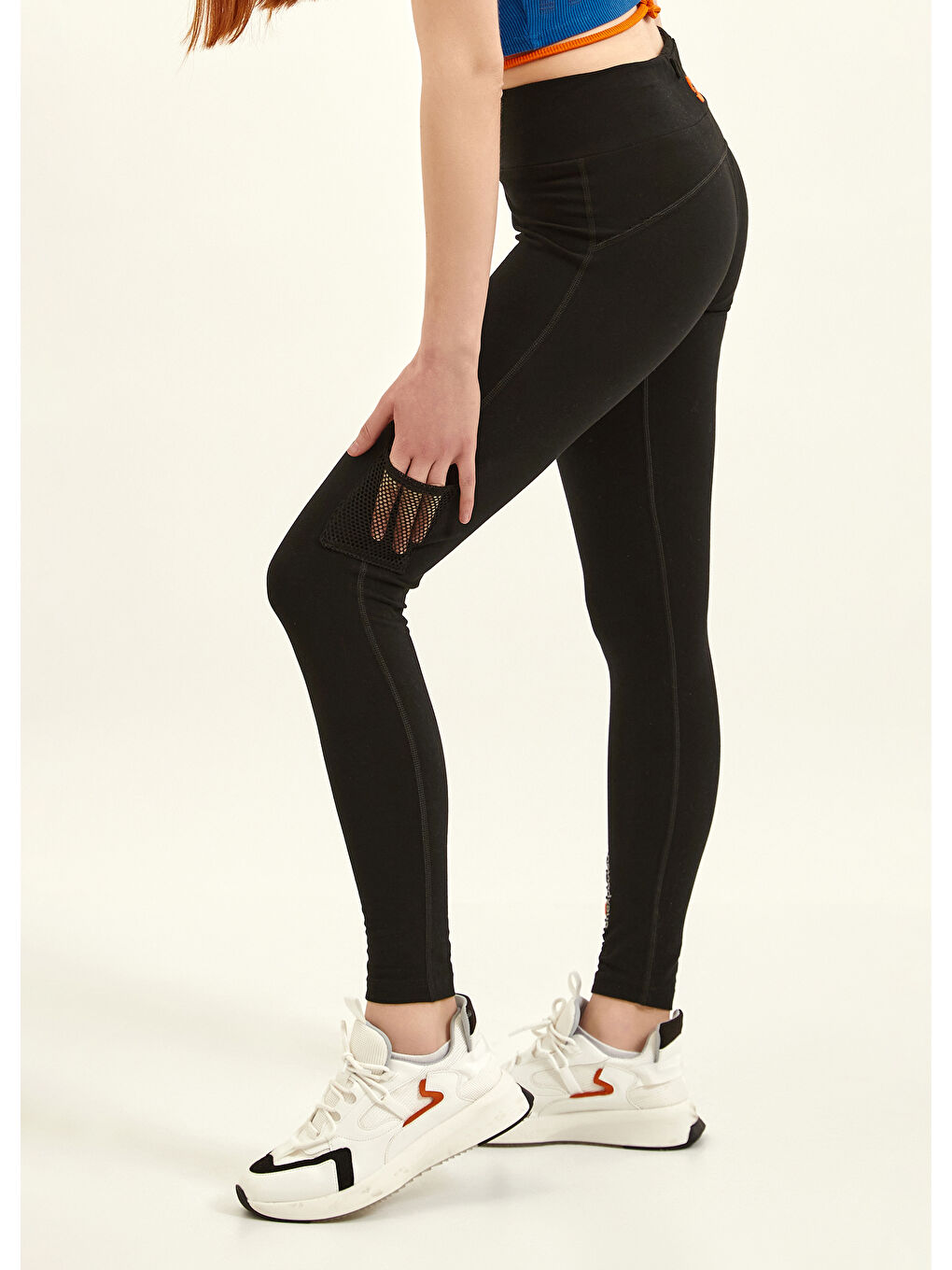 Tush Hı Rıse Tayt   Siyah-1