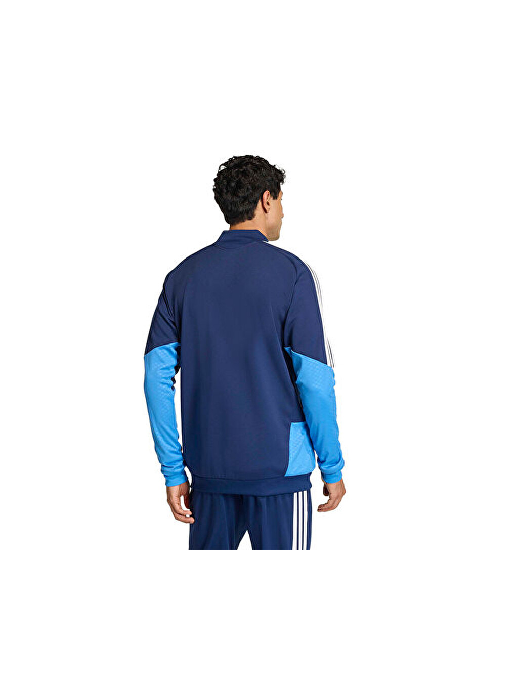 Tiro 26 Competition Tr Jkt Erkek Futbol Kamp Fermuarlı Sweatshirt Jy8865 Lacivert-1