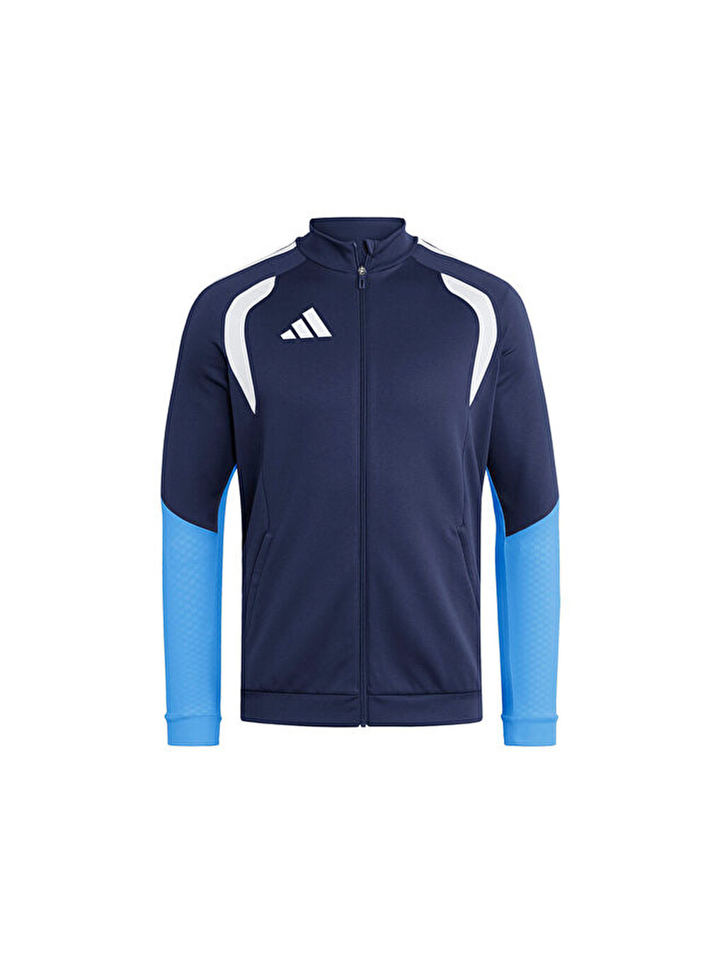 Tiro 26 Competition Tr Jkt Erkek Futbol Kamp Fermuarlı Sweatshirt Jy8865 Lacivert-2