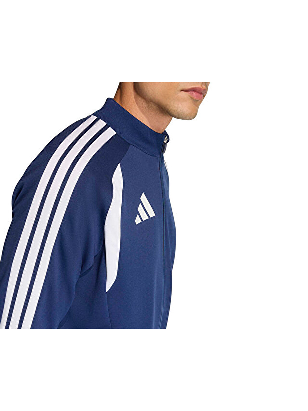 Tiro 26 Competition Tr Jkt Erkek Futbol Kamp Fermuarlı Sweatshirt Jy8865 Lacivert-5