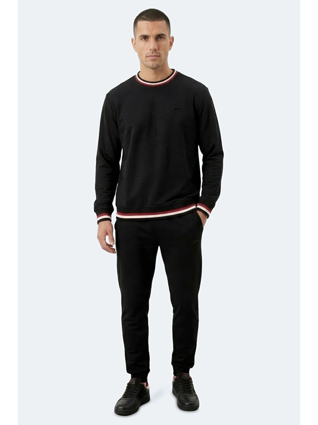 KEYSTONE I Erkek Siyah Sweatshırt-3