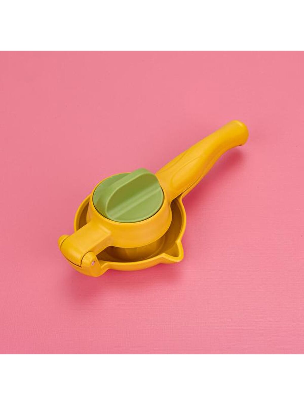 Juicer Bükmeli Limon Sıkacağı - Sarı / Yeşil - 10 cm-1