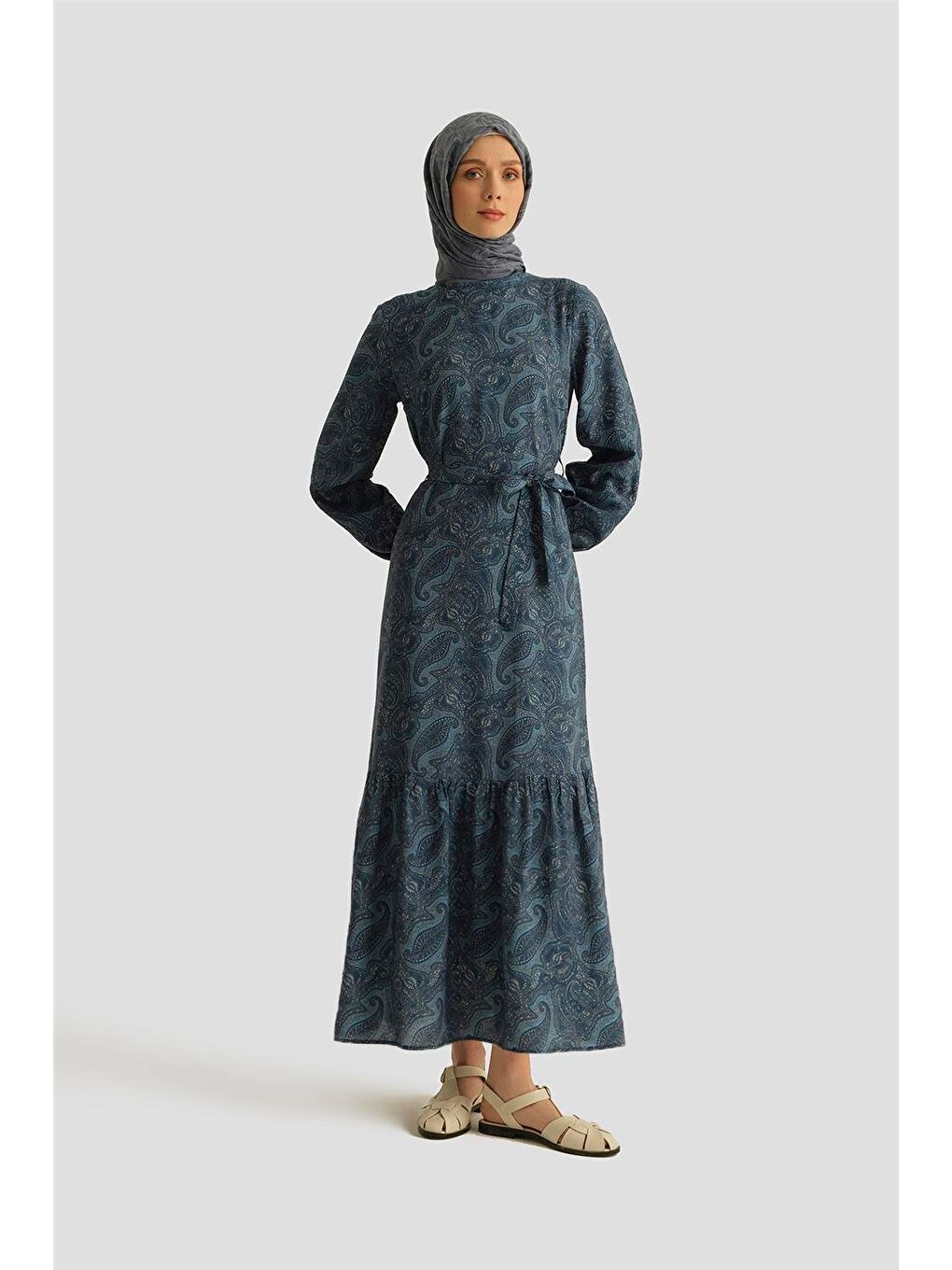 Trend Elbise 25Yt906 Lacivert-1