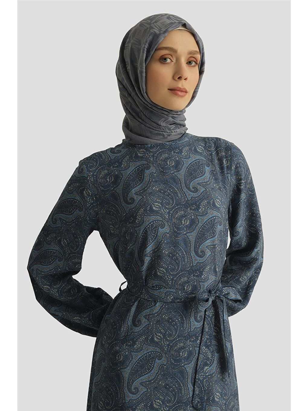 Trend Elbise 25Yt906 Lacivert-2