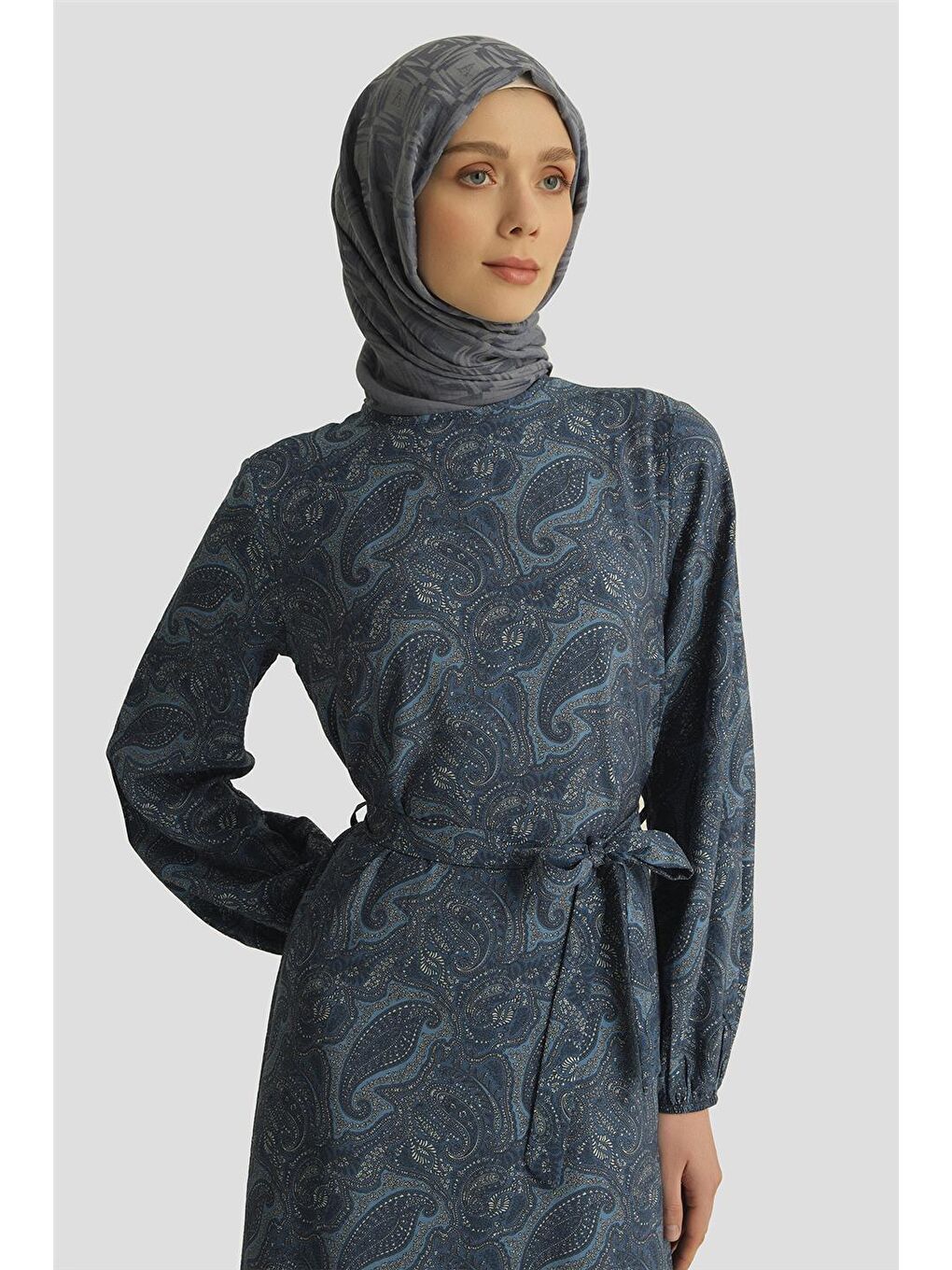 Trend Elbise 25Yt906 Lacivert-3