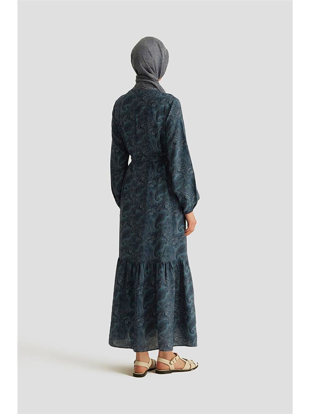 Trend Elbise 25Yt906 Lacivert-4