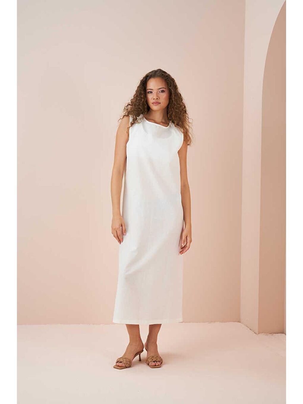 Askılı Pamuk Vual Astar Ekru-3