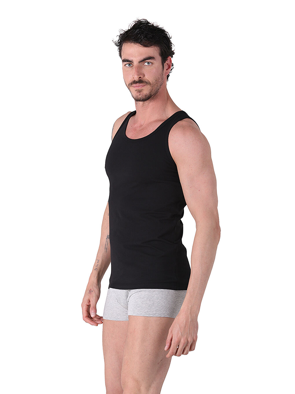 Siyah North Ice Black Serisi 2li Paket Atlet SİYAH-4